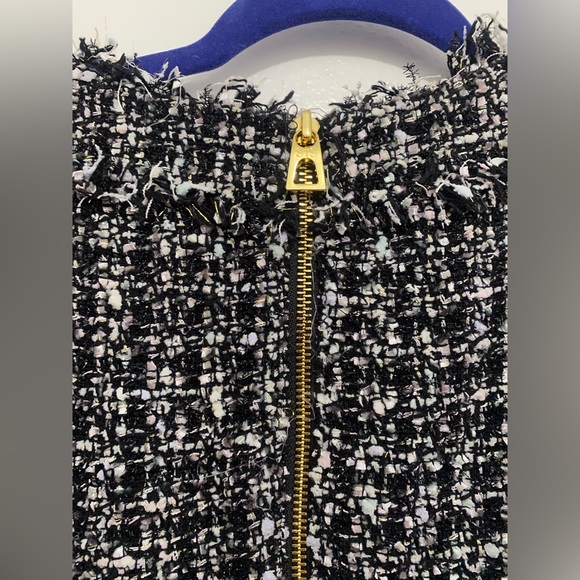 Sail To Sable tweed short sleeve woman’s shift dress size 6 - Picture 5 of 6